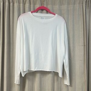 Planet by Lauren G White Long Sleeve Top OS